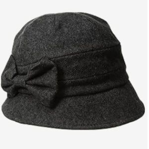 Betmar Heather Grey "Pippa" Cloche Hat